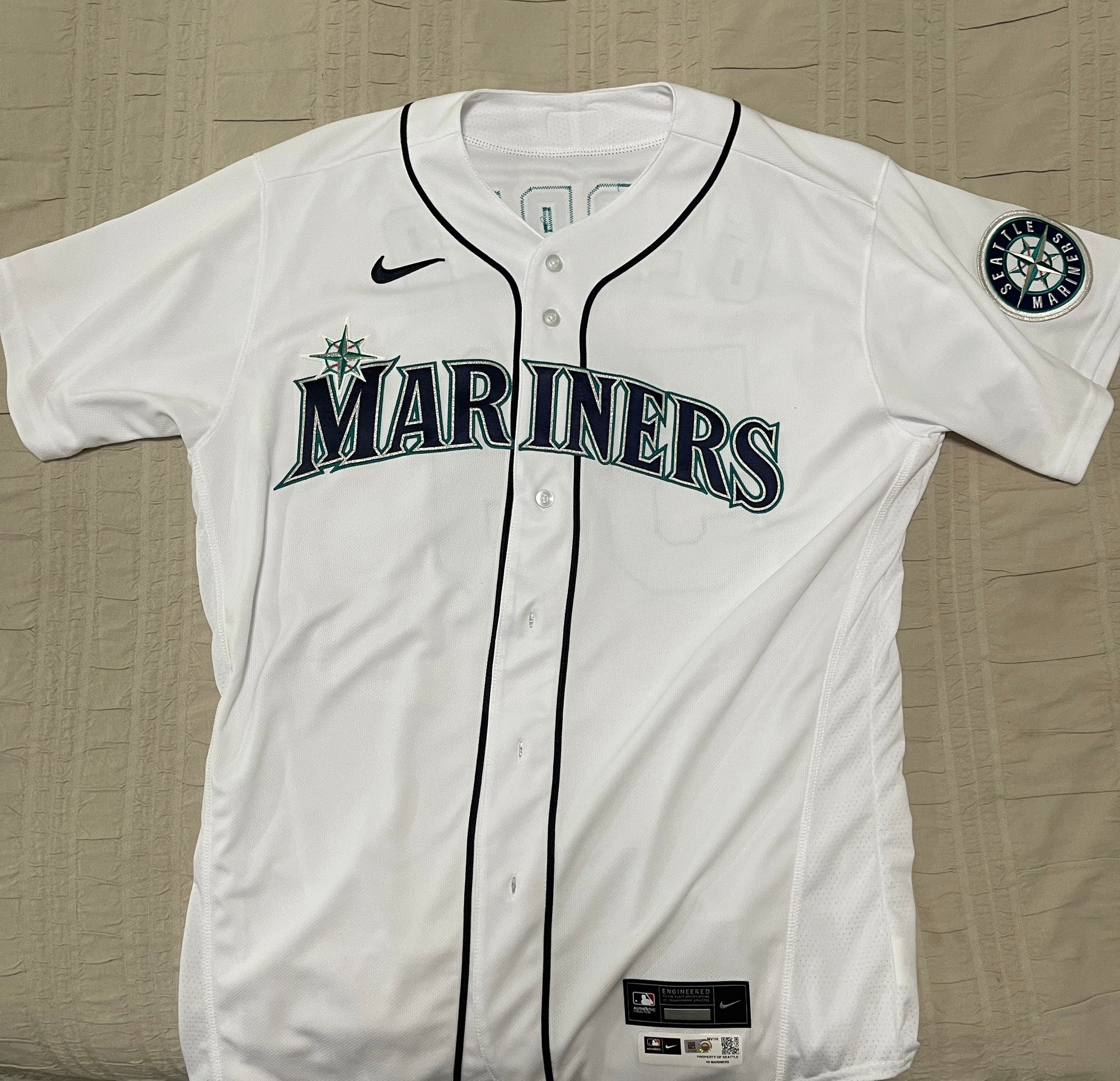 Seattle Mariners Team Issued Jersey