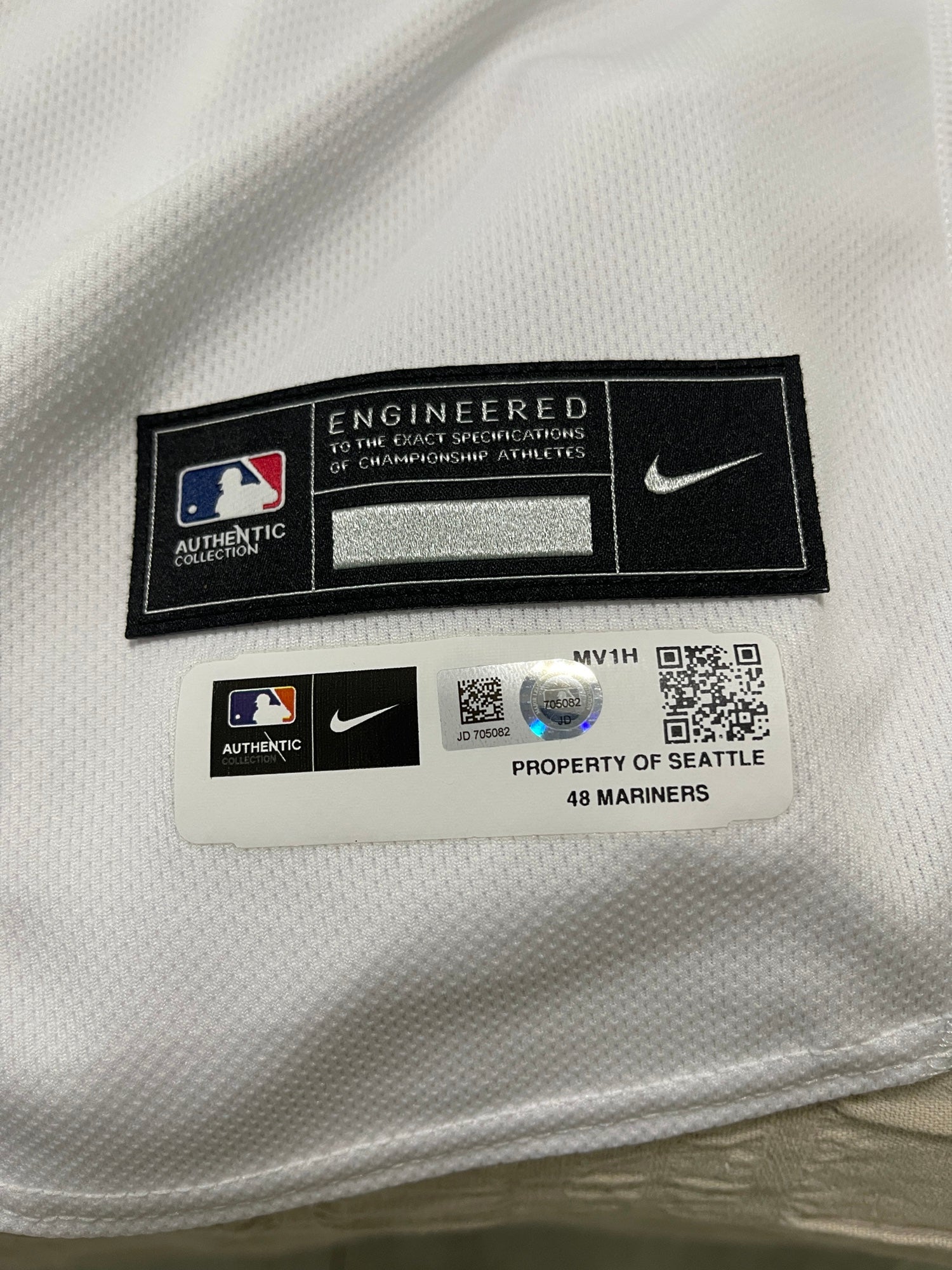 Seattle Mariners Team Issued Jersey