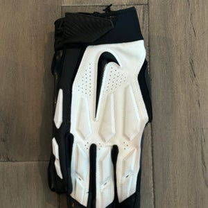 Size 3XL XXXL  Nike D-Tack Lineman Football Gloves White NWOT