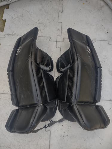 Used 32" Warrior Ritual G5 Goalie Leg Pads