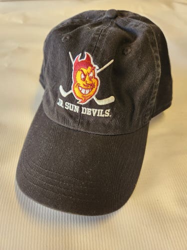 Junior Sun Devil Black Used (New) Adult Unisex One Size Fits All Hat (Ahead Classic Cut)