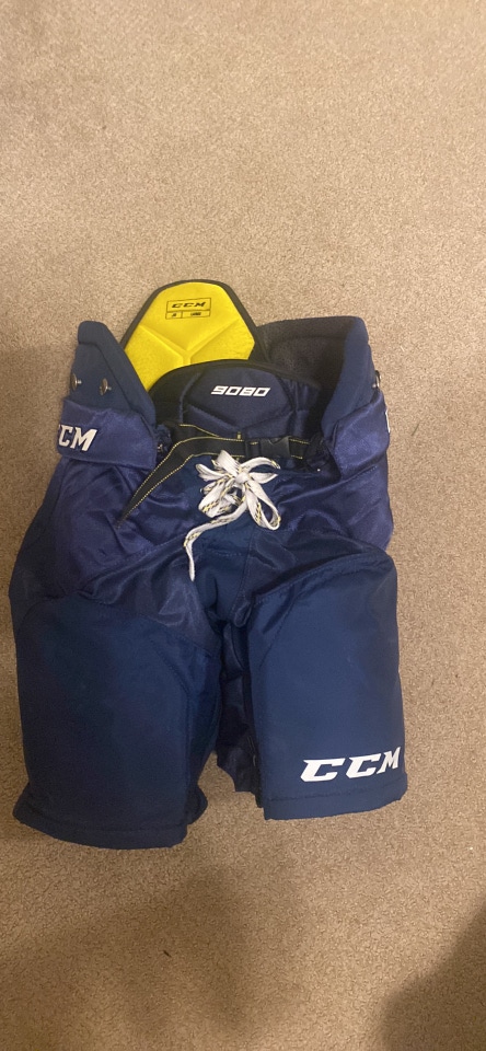 Junior Used Large CCM Tacks 9080 Hockey Pants