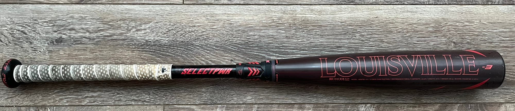Louisville Slugger Select PWR BBCOR Baseball Bat 32”/29 oz