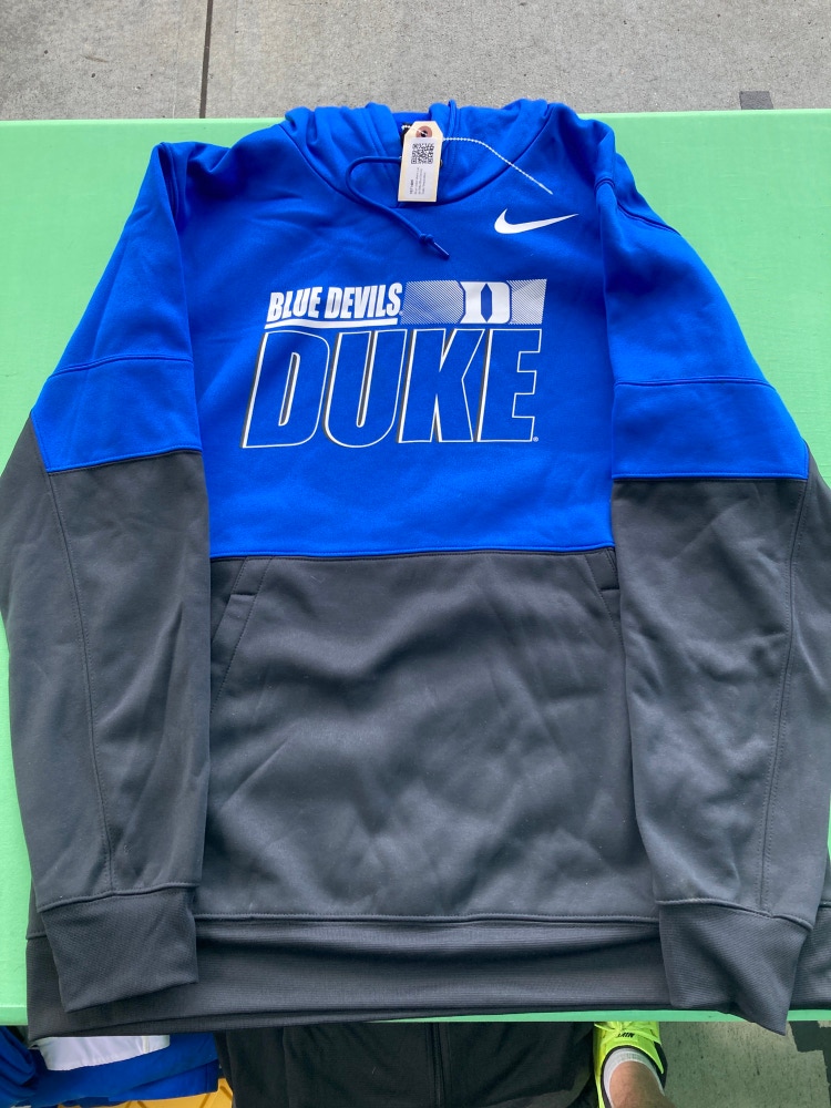 Men's Large Nike Blue Devils Duke Sweatshirt
