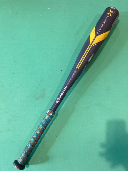 Used 2018 Easton Ghost X Hyperlite Composite Bat -11 17OZ 28"