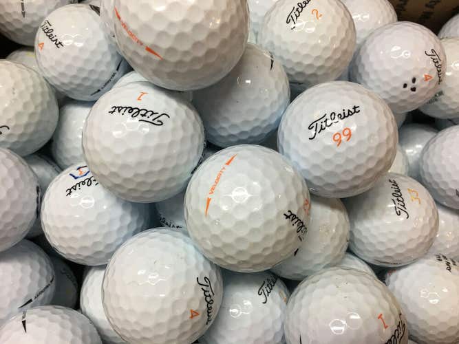 Titleist Velocity.....24 Near Mint AAAA Used Golf Balls