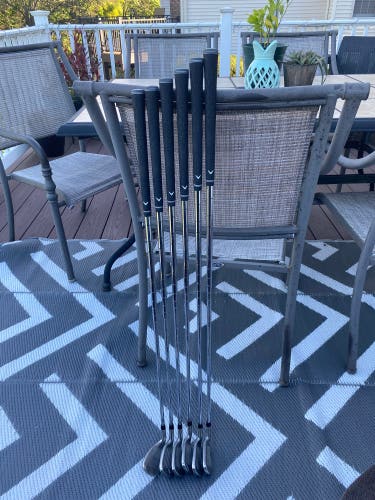 Men's Right Handed Regular Flex Steel Shaft Mavrik Iron Set