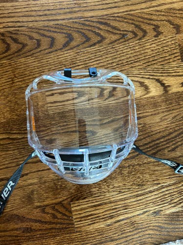 Bauer clear hockey cage