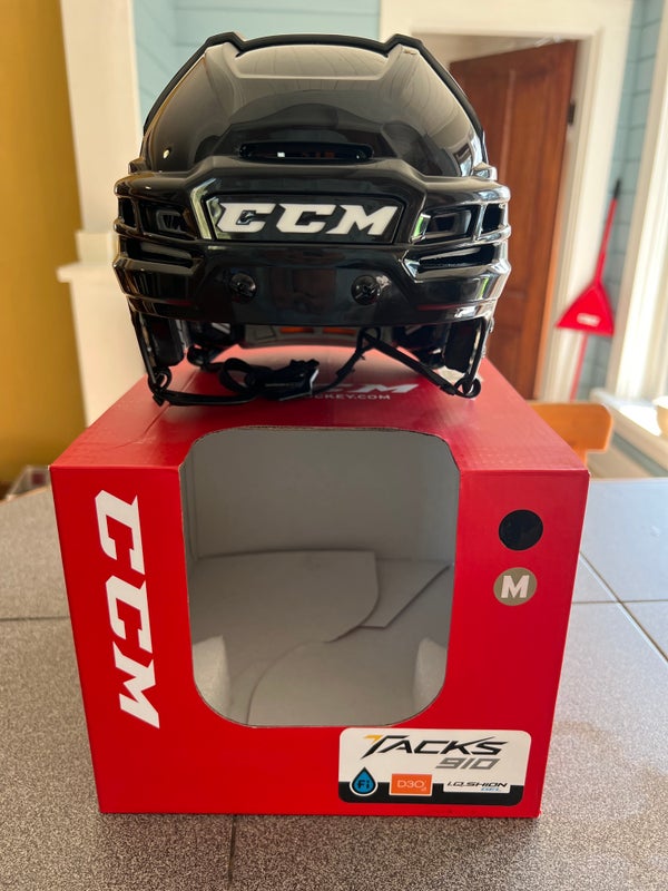 New Medium CCM Pro Stock Tacks 910 Helmet