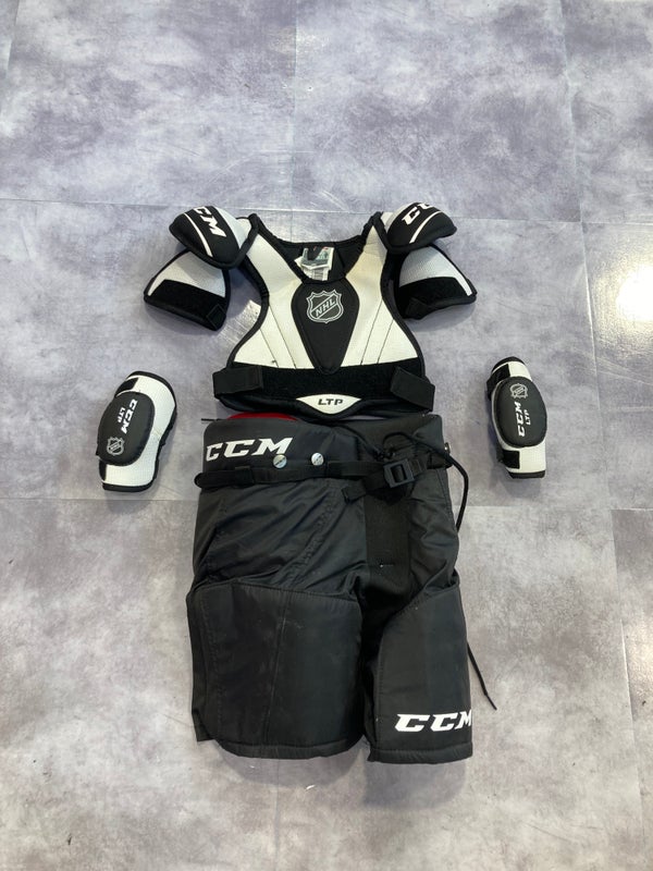 TronX Stryker Hockey Equipment Kit – Junior Youth Ice Hockey Protective Gear – Hockey Protective Equipment & Bag Starter Kit – Hockey Gloves, Elbow