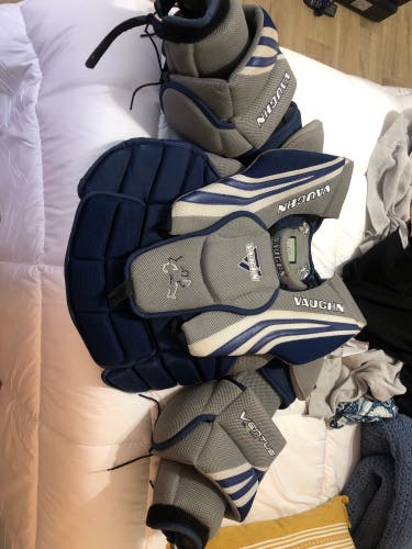 Used Small Vaughn  Ventus SLR Goalie Chest Protector