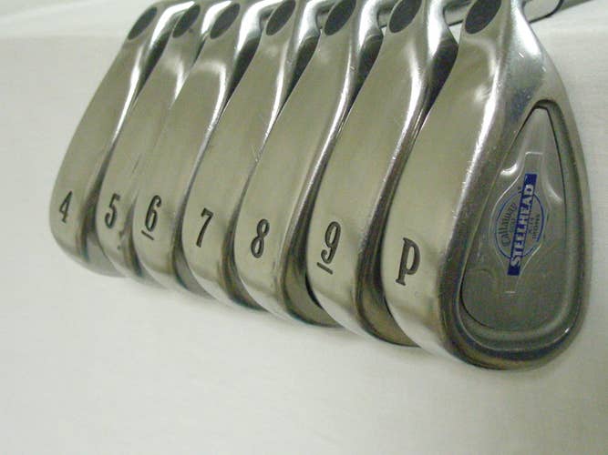Callaway Steelhead X-14 Irons Set 4-PW (Steel Uniflex, 2* UP) Oversize Golf Club