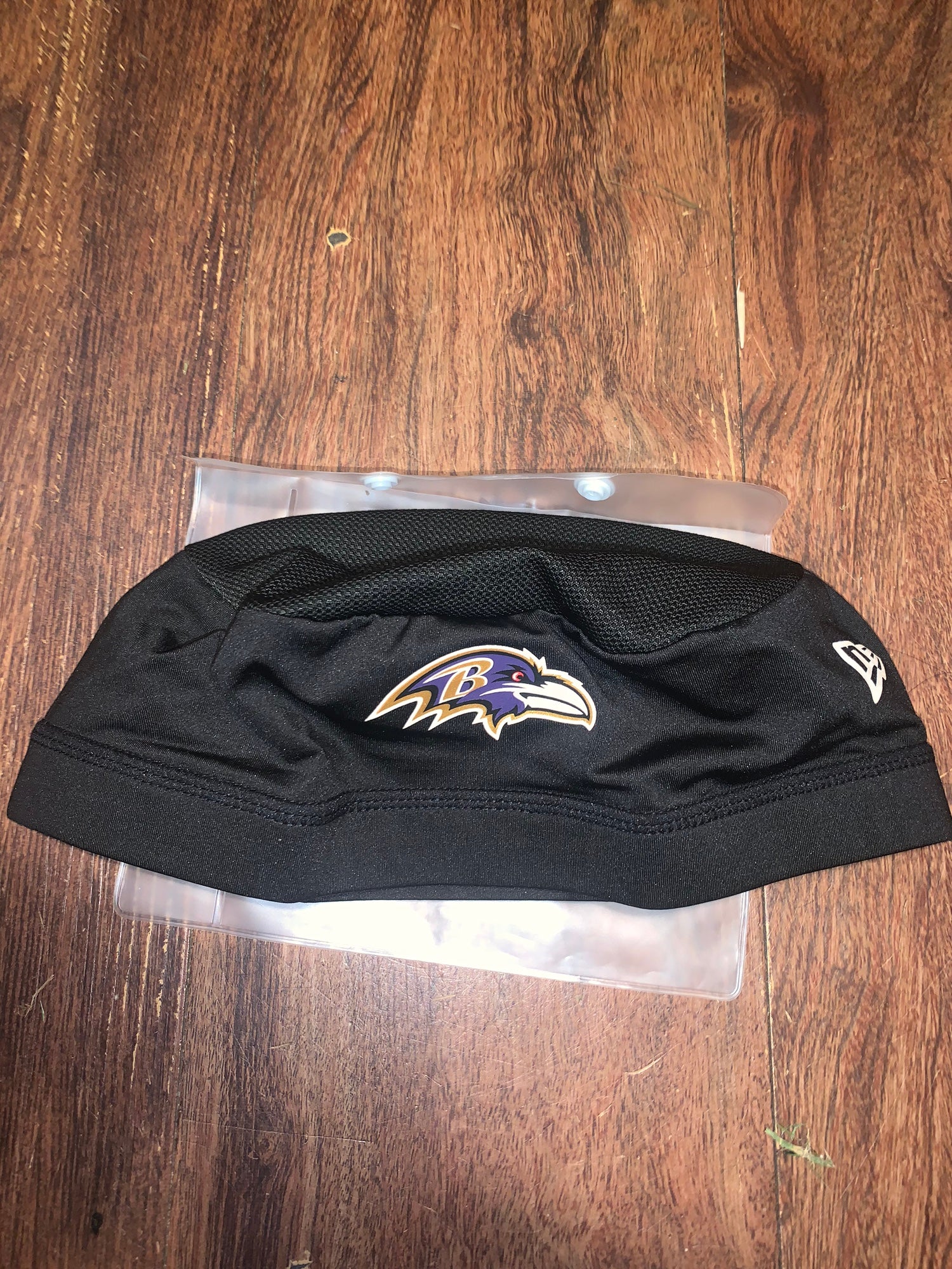 Men's New Era Black Baltimore Ravens NFL Sideline Official Balaclava