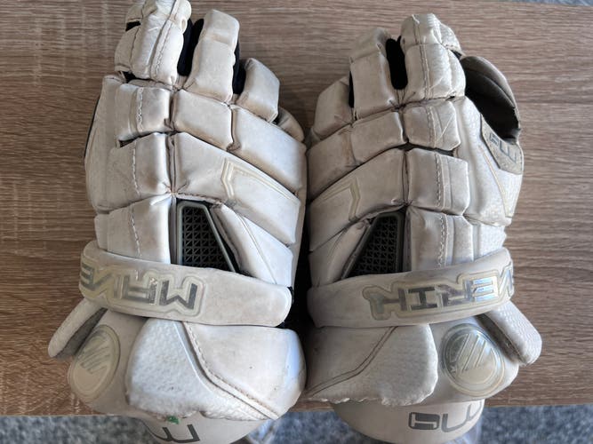 Used Maverik M4 Lacrosse Gloves 10”