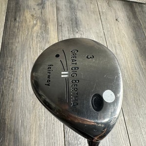 Callaway Great Big Bertha II 3 Fairway Wood Stiff RH 43” Graphite GBB System 60