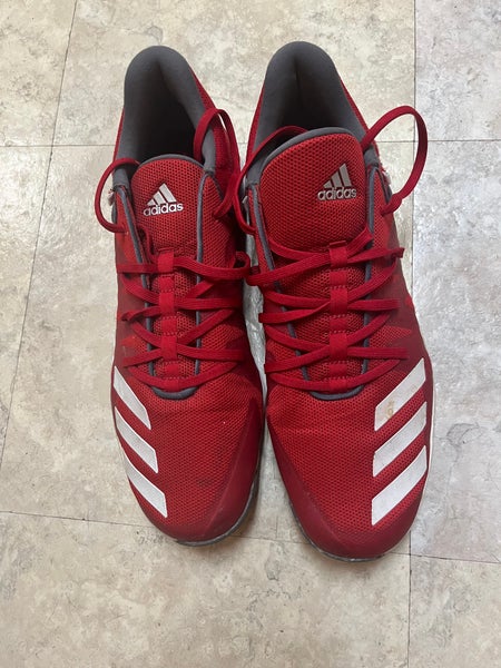 Adidas Detroit Red Wings Training Shoes  size 11.5 used.