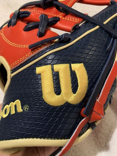 What Pros Wear: Ozzie Albies' Wilson A2K DP15GM Glove - What Pros Wear