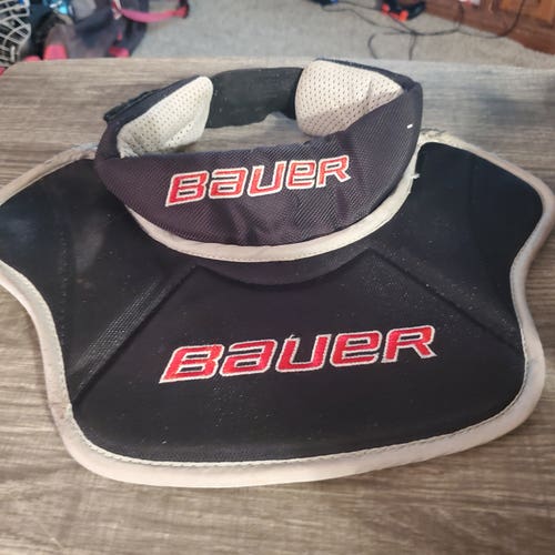 Used Bauer Senior Goalie neck guard L/XL