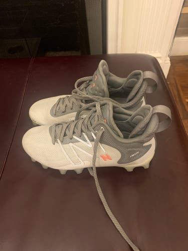 Gray Men's Molded Cleats High Top Freeze