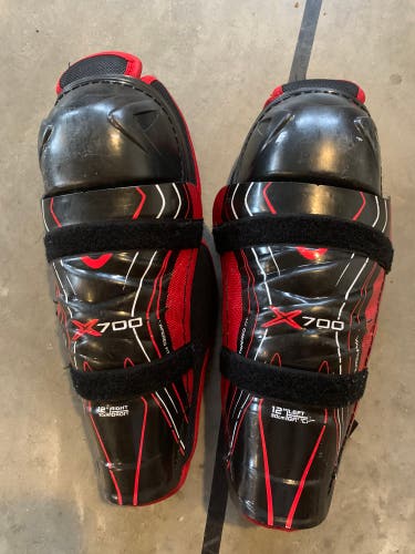 Used Bauer Vapor X700 12” Shin Pads