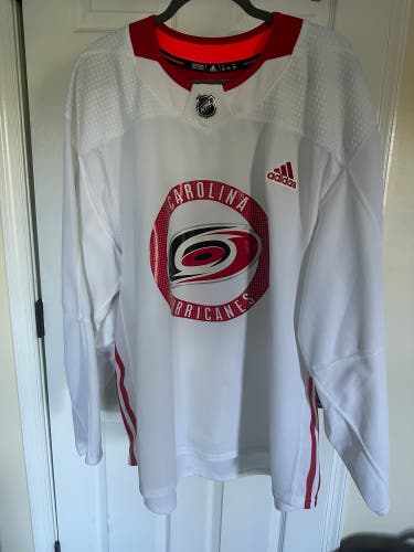 Authentic Pro Carolina Hurricanes Practice Jersey Size 58