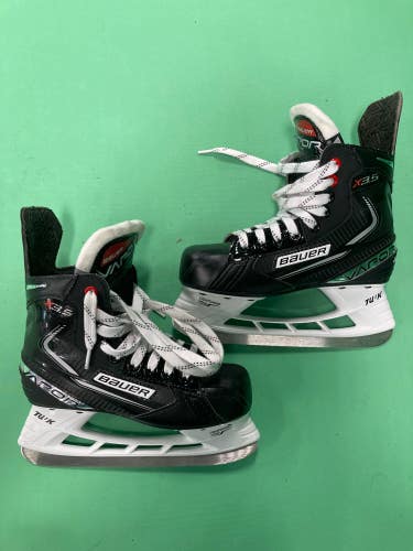 Junior Used Bauer Vapor X3.5 Hockey Skates D&R (Regular) 3.0