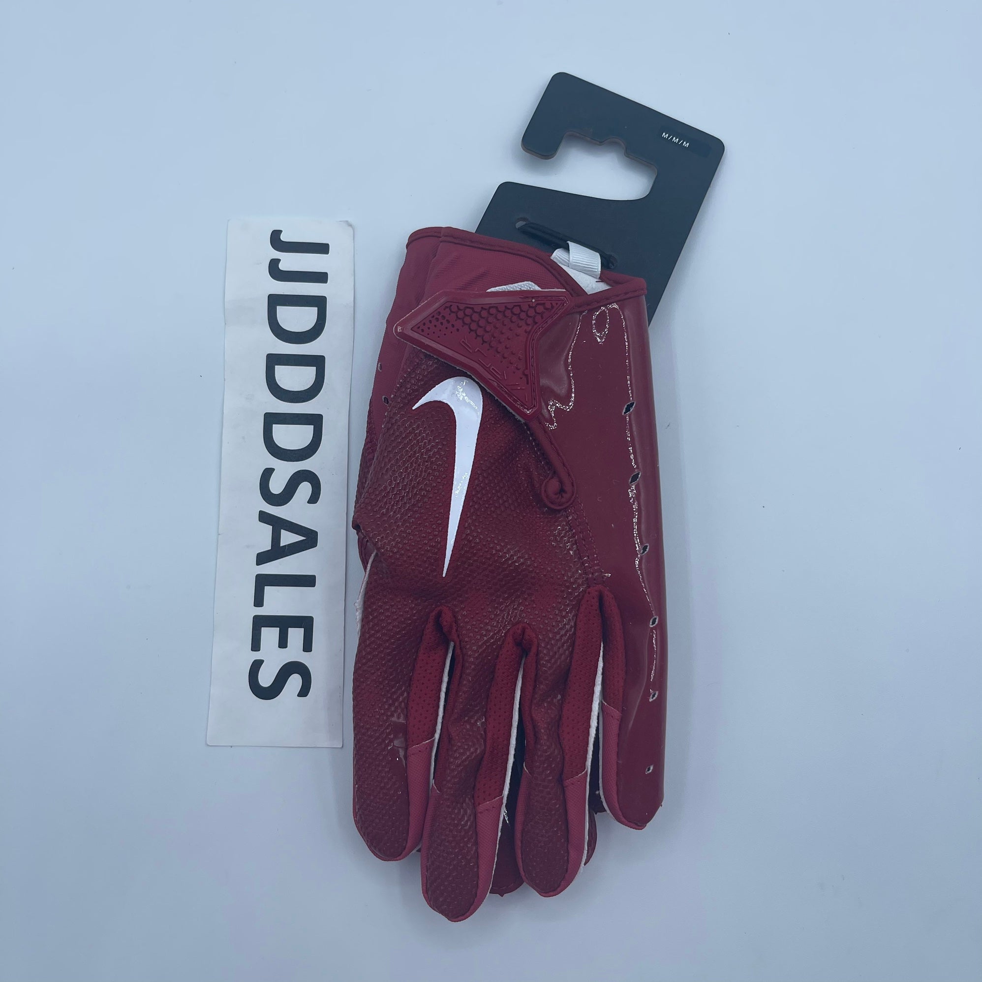 Nike Vapor Jet 7.0 Football Gloves Maroon Red White Receiver Men's