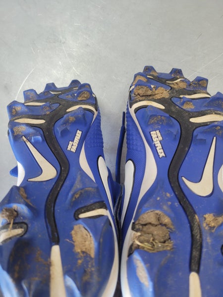 Used Nike TROUT CLEATS Senior 9.5 Baseball and Softball Cleats