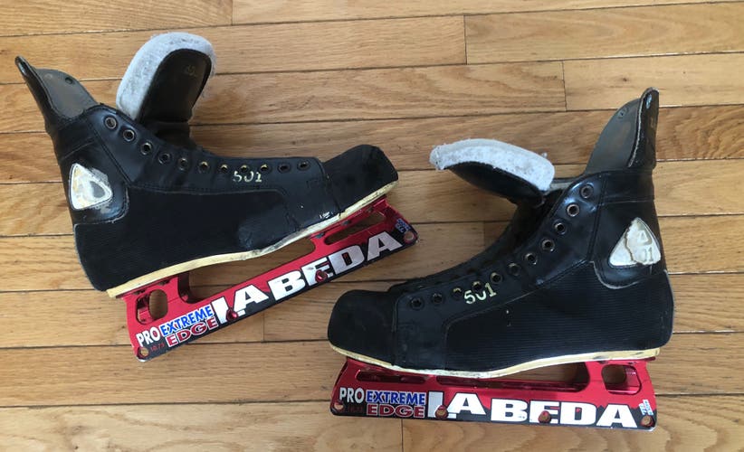 DAOUST 501 Hockey Skates w/ Labeda Pro Extreme Edge Inline/Roller