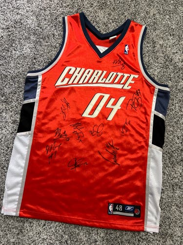 Charlotte Bobcats Inaugural Season Jersey *Autographed*
