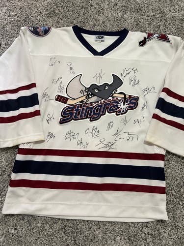 South Carolina Stingrays ECHL Jersey *Autographed*