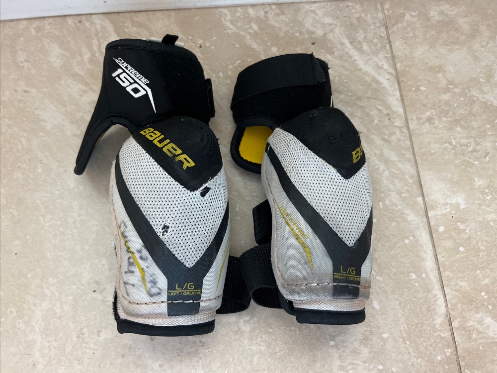 Used Large Bauer Supreme 150 Elbow Pads