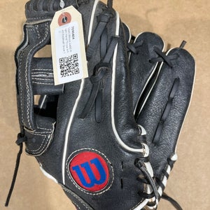 Used Wilson A450 Right Hand Throw Infield Baseball Glove 12"