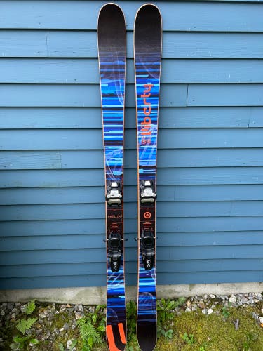 Liberty Helix, 175 Twin Tip Ski with a Marker Squire Binding