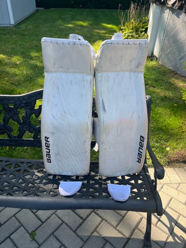 Small Bauer  Ultrasonic Goalie Leg Pads