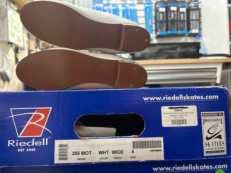 New Riedell 255 Motion Figure Boots size 4 wide | SidelineSwap | Buy ...