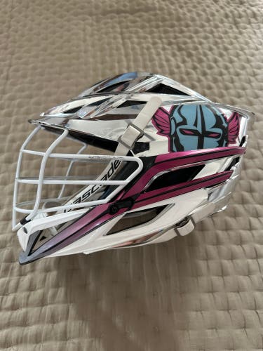 Game Worn PLL Chrome Cascade XRS Helmet