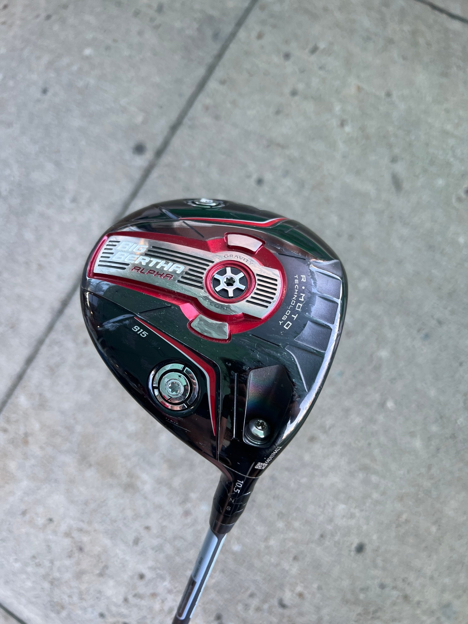 Used Men's Callaway Big Bertha Alpha 815 Right Driver 10.5