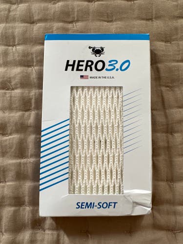 White ECD Hero 3.0 Semi Soft Mesh
