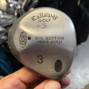 Callaway big Bertha 3 wood in right hand