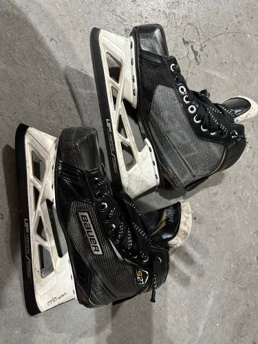 Used Bauer Regular Width  Size 6 Supreme S27 Hockey Goalie Skates