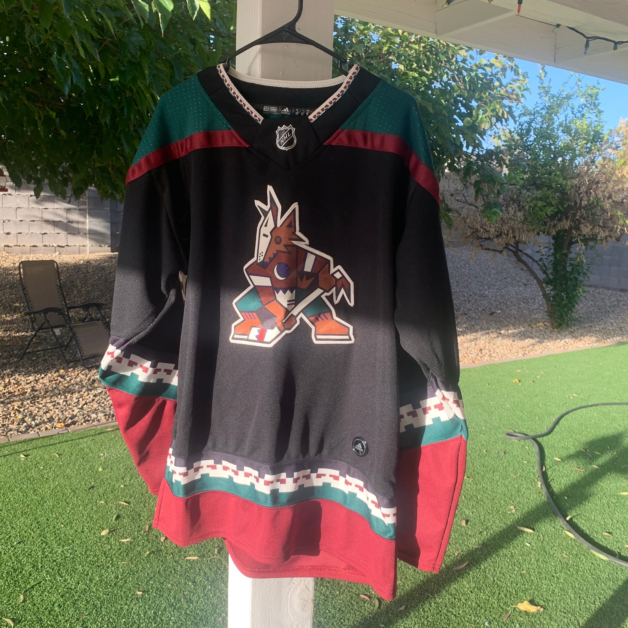 adidas Arizona Coyotes Clayton Keller #9 ADIZERO Authentic Home Jersey