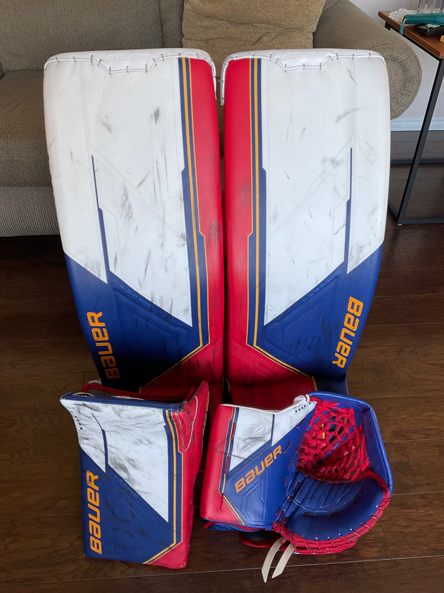 Bauer Mach Goalie Full Set  New and Used on SidelineSwap