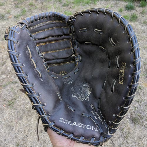 12" Easton Competitor EX302 first base mitt baseball glove all leather - FREE SHIPPING