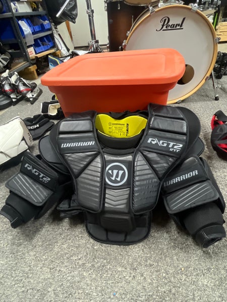 Used Small/Medium Warrior Ritual GT2 Goalie Chest Protector