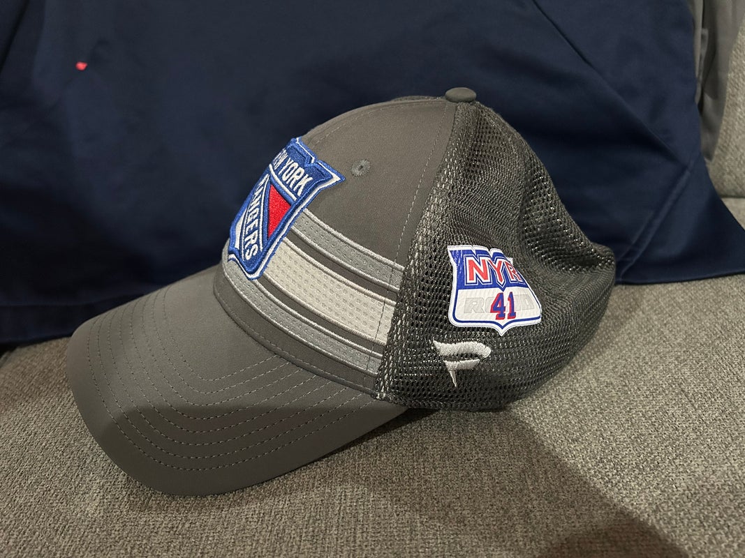 Patrick Khodorenko 82 New York Rangers Fanatics Authentic Pro Locker Room  HAT Player Team Issue