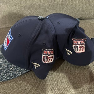 Niko Mikkola 77 New York Rangers Fanatics Authentic Pro Locker Room HAT Player Team Issue