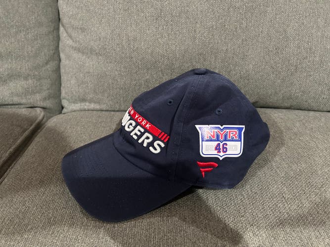 New York Rangers Fanatics Authentic Pro Locker Room HAT Player Team Issue