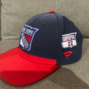 Ryan Carpenter 22 New York Rangers Fanatics Authentic Pro Locker Room HAT Player Team Issue