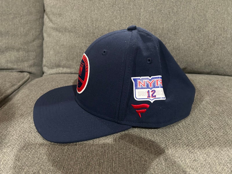 Julien Gauthier 12 New York Rangers Fanatics Authentic Pro Locker Room HAT Player Team Issue